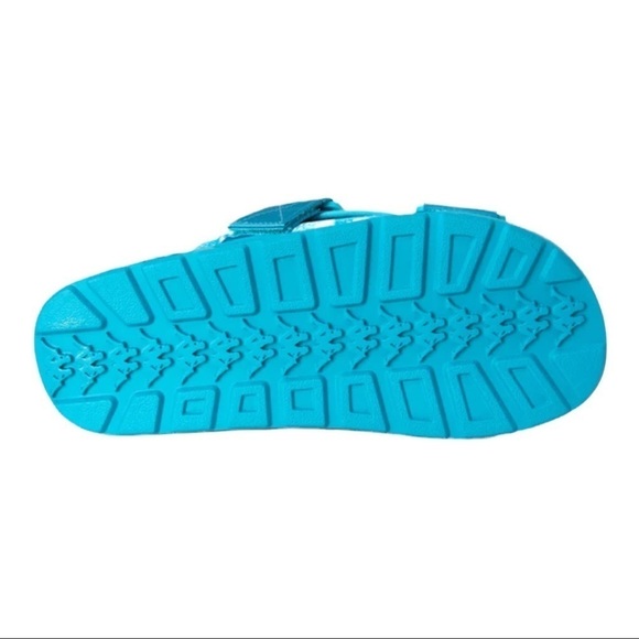 NWT KAPPA Nuuk 1 Nylon Slide Sandal Peacock Blue Size 6 - Picture 4 of 7